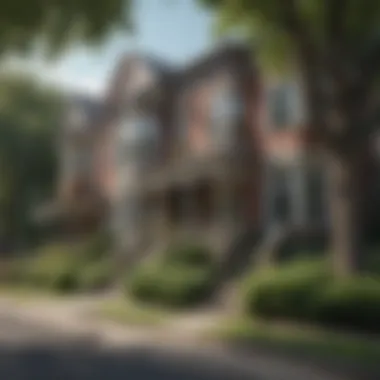 Charming neighborhood street in Parkwood, Philadelphia