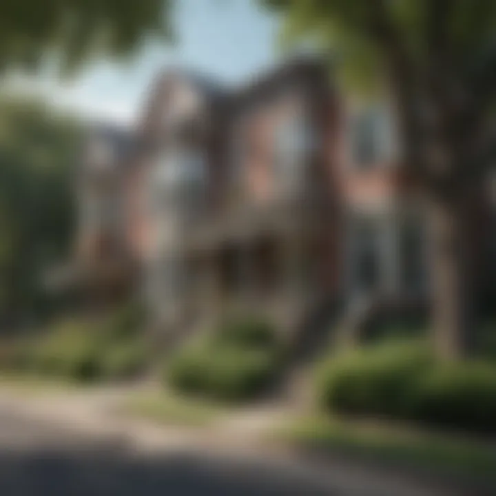 Charming neighborhood street in Parkwood, Philadelphia