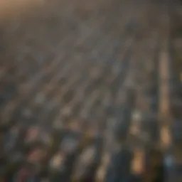 Aerial view of South San Francisco showcasing diverse neighborhoods