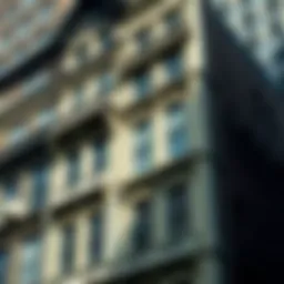 Stunning architectural detail of a historic New York building