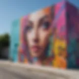 Vibrant street art in the Wynwood Walls