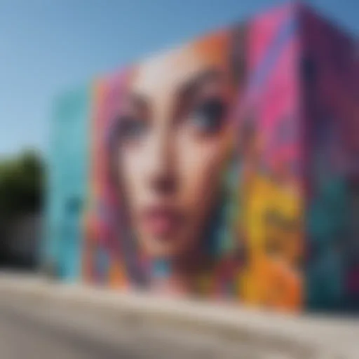 Vibrant street art in the Wynwood Walls