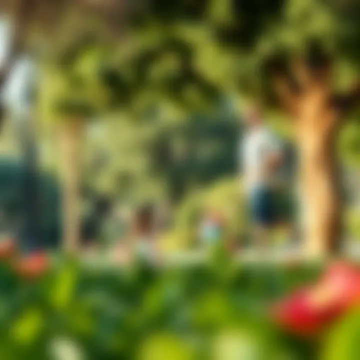 Balboa Park: The Heart of Culture Family enjoying Balboa Park's lush gardens