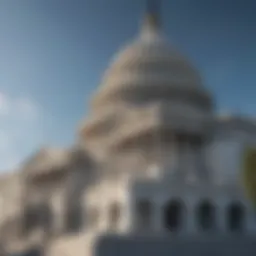 The iconic Capitol Building under a clear blue sky
