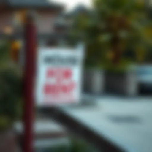 House for Rent Sign