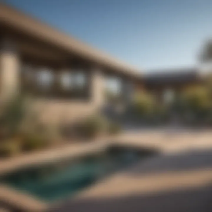 Architectural diversity in Scottsdale neighborhoods