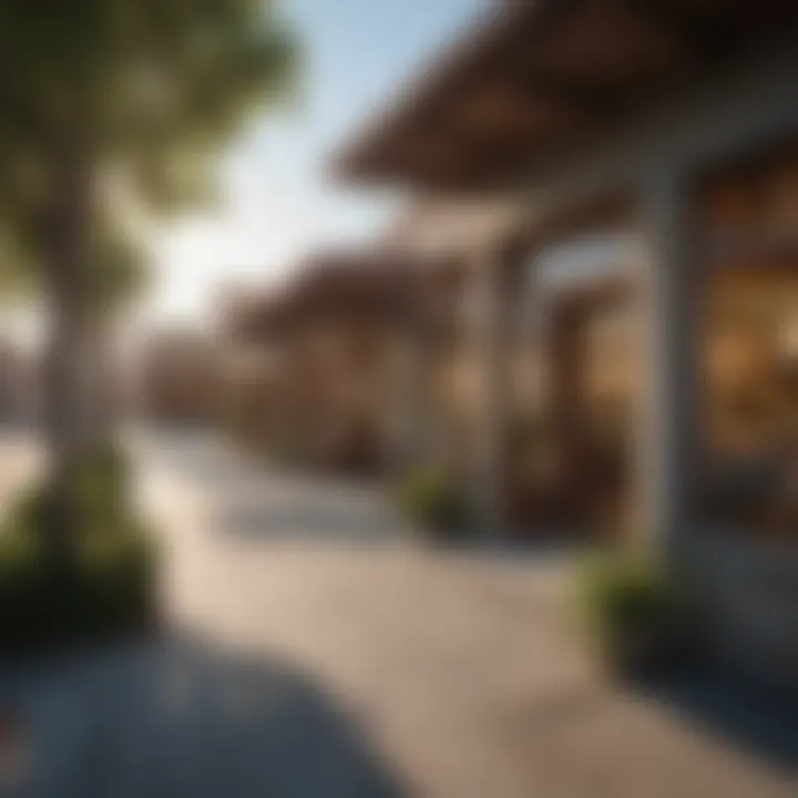 Vibrant local shops and amenities in Porter Ranch
