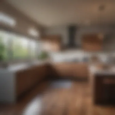 Modern Kitchen in West Seattle Rental Modern rental kitchen in West Seattle