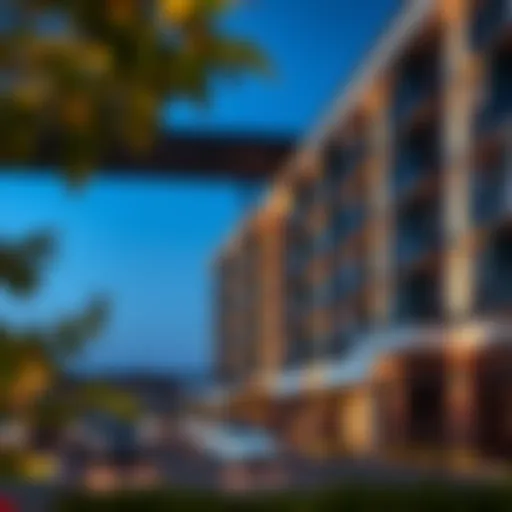 Architectural Elegance of Fort Lincoln Apartments Stunning architectural design of Fort Lincoln Apartments showcasing modern aesthetics