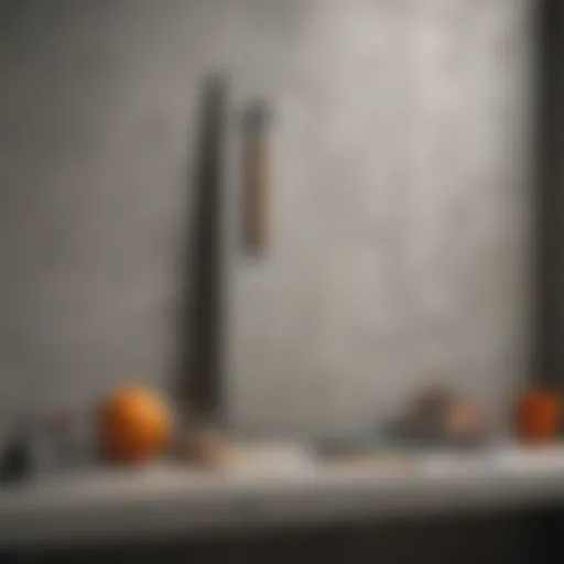 Tools for hanging heavy pictures on concrete walls