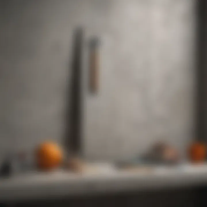 Tools for hanging heavy pictures on concrete walls
