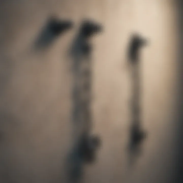 Variety of wall anchors suitable for heavy pictures