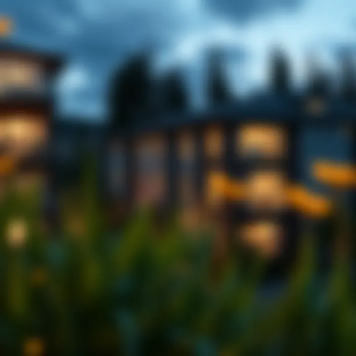 Modern apartment complex with scenic views in Southeast Portland