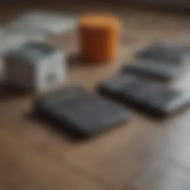 Calculator with floor measurements