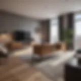Modern investment apartment showcasing urban living