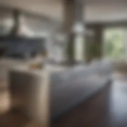 Shining stainless steel kitchen appliances showcasing their elegance