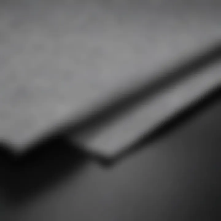 Close-up of stainless steel surface with a microfiber cloth