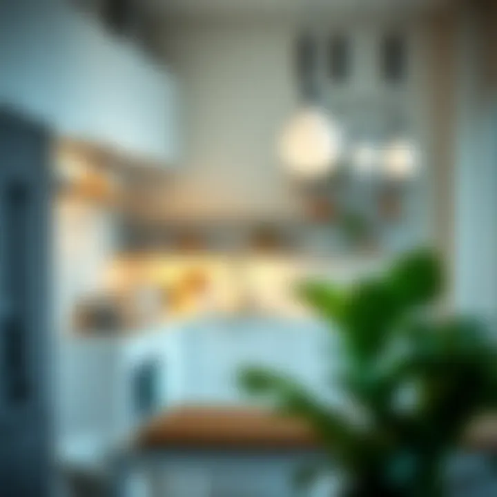 Achieving a Spotless Kitchen: Tips for Success A well-arranged kitchen highlighting cleanliness and order