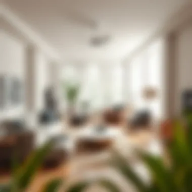 Transform Your Living Room: A Sparkling Space A pristine living room showcasing effective cleaning strategies