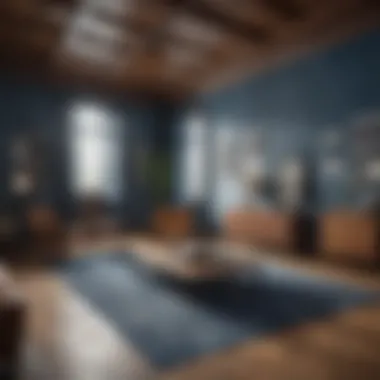 Blueprint for Accurate Measurements Blueprint of a room design