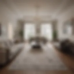 A detailed floor plan highlighting square footage measurements