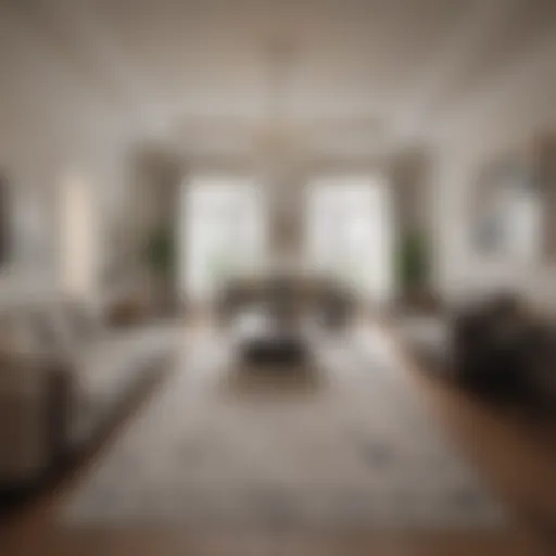 A detailed floor plan highlighting square footage measurements