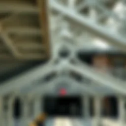 Architectural details of the Meridian Navy Yard