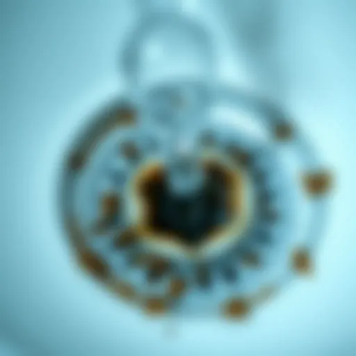 Clogged shower drain with hair and debris