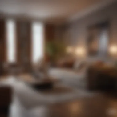 Contemporary Furnishings for Urban Studios Modern furnishings in a studio apartment