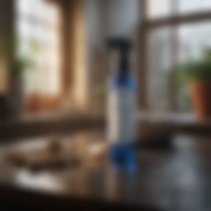 A selection of natural cleaning ingredients