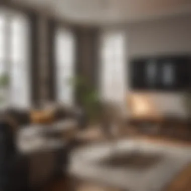 Cozy Living Room Interior Cozy living room interior with urban décor