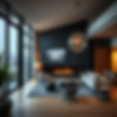 Modern interior design in San Francisco Stylish interior of a modern San Francisco home