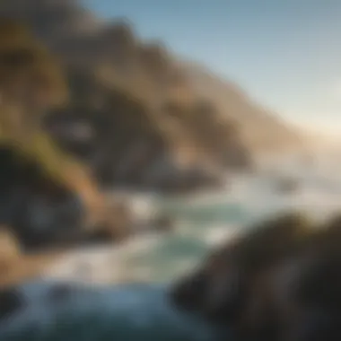 Coastal Serenity of Big Sur Stunning coastal views of Big Sur