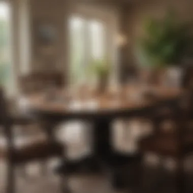 Negotiation table set for discussing home purchase