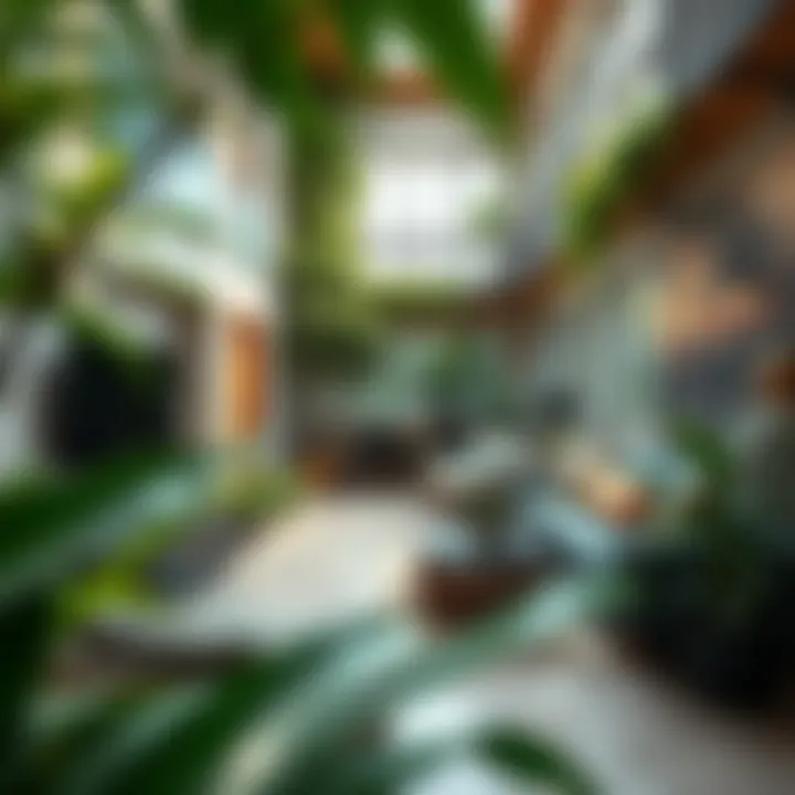 Eco-Friendly Features in Nubian Square Apartments Green living spaces with plants and eco-friendly features within the community