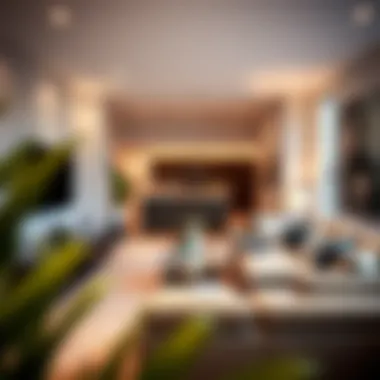 Spacious Interior Layout of Park Plaza Apartments Interior layout of a Park Plaza Apartment showcasing spacious living areas