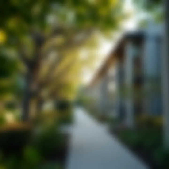 Lush Surroundings of Park Plaza Apartments Surrounding environment of Park Plaza Apartments with greenery and local parks