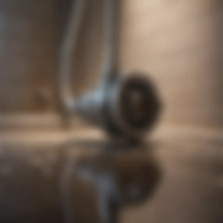 Tools and materials for shower drain maintenance