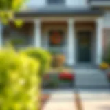 Maintaining Home Aesthetics A well-maintained exterior of a home showcasing vibrant landscaping and a clean facade
