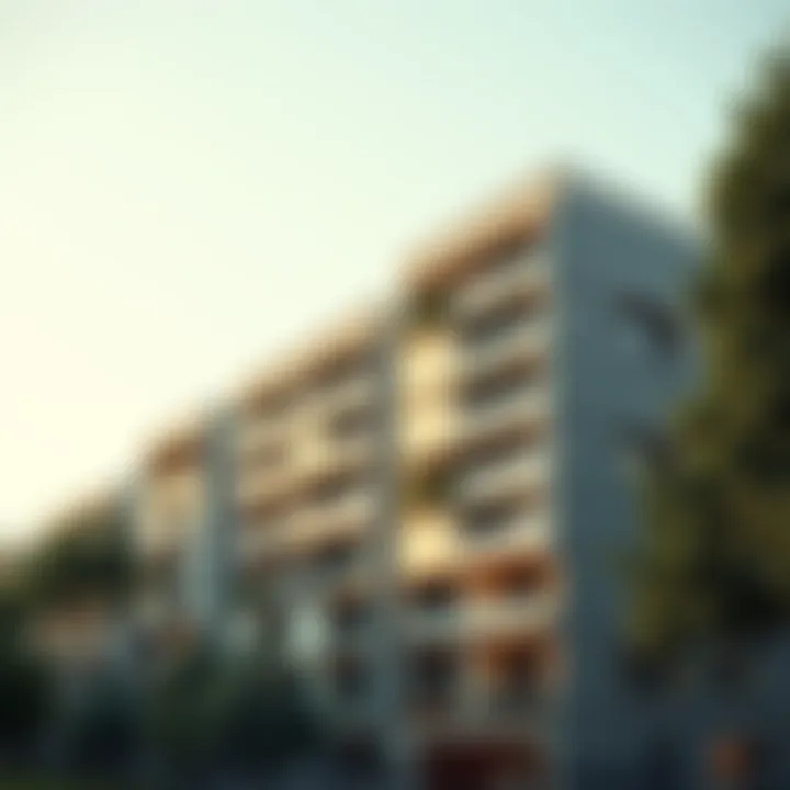 Exploring Alternative Living Options A modern apartment building showcasing alternative living options