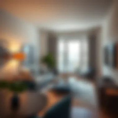 Stylish NYC Apartment Interior Modern NYC apartment interior showcasing style and comfort