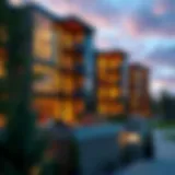 Architectural Elegance of Ruby Hill Apartments Stunning architectural view of Ruby Hill Apartments showcasing modern design