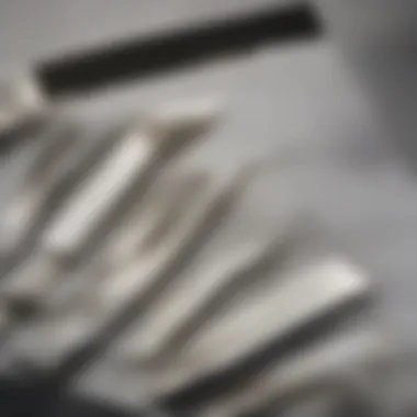 Diverse Knife Types and Their Sharpening Needs An array of knives categorized by type, demonstrating the importance of choosing the right sharpening method