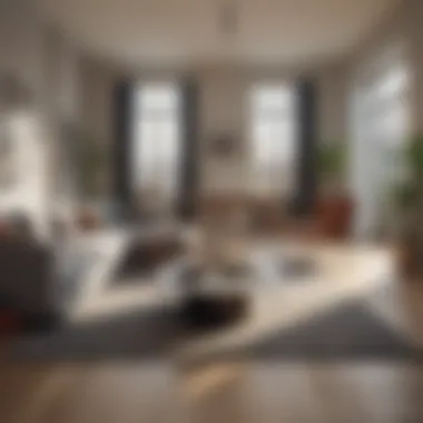 Modern Apartment Living A modern apartment interior showcasing rental living