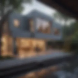 A detailed map showcasing varying rental markets across regions