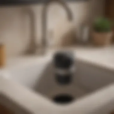 Understanding the Garbage Disposal Mechanism Visual representation of a garbage disposal unit in a kitchen setting