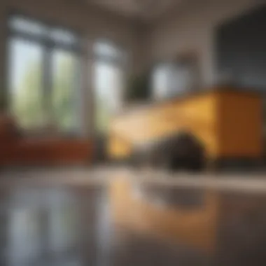 The concept of cleaning illustrated