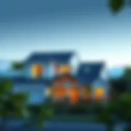 Residential property appraisal concept