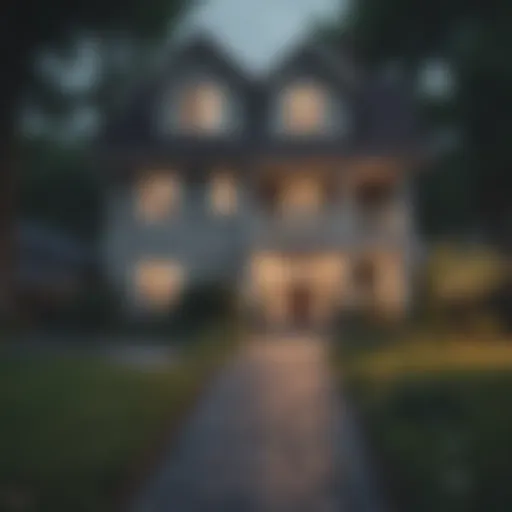 A house with a pending status sign in front yard