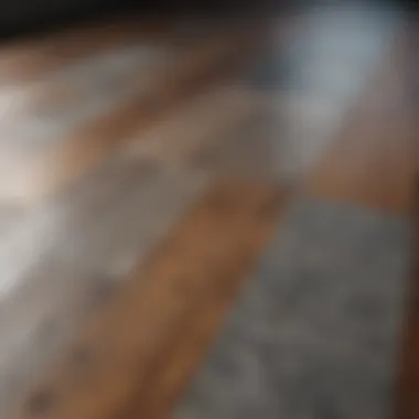 Different flooring materials comparison chart